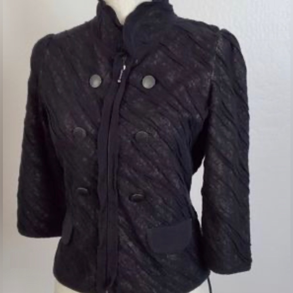 Anthropologie - military style sweater jacket by Classiques Entier, size Medium